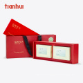 Eco Friendly Tianhui Crystal Paper Box  Sampler Green Tea Gift Set